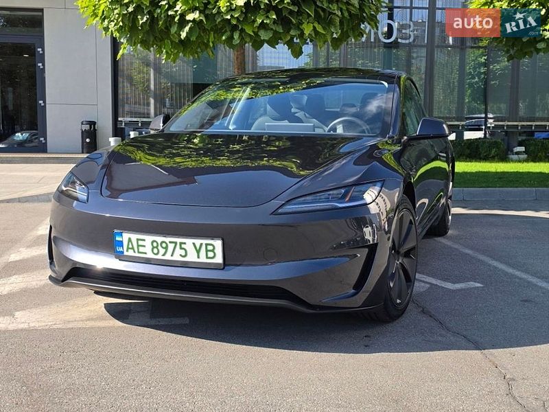 2025 Tesla Model-3, VIN 5YJ3E1EA3SF954011:plate — фото 1 (autoria)