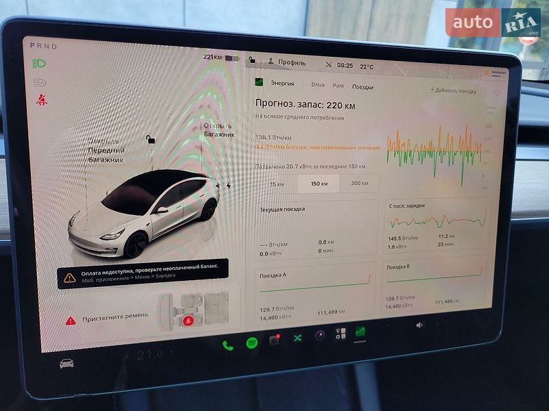 Седан Tesla Model 3 2022 в Житомирі