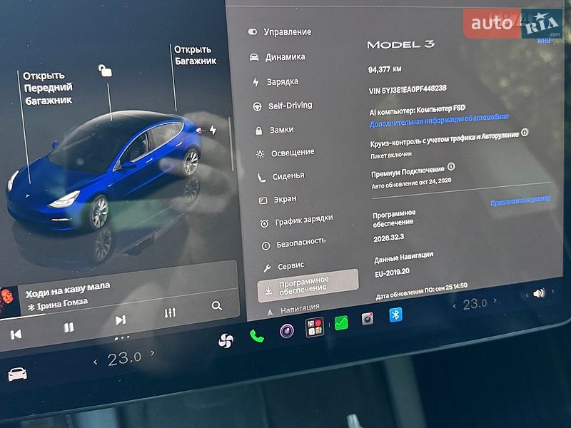 Седан Tesla Model 3 2022 в Дніпрі