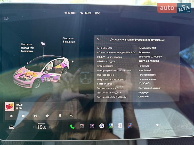 Седан Tesla Model 3 2021 в Киеве