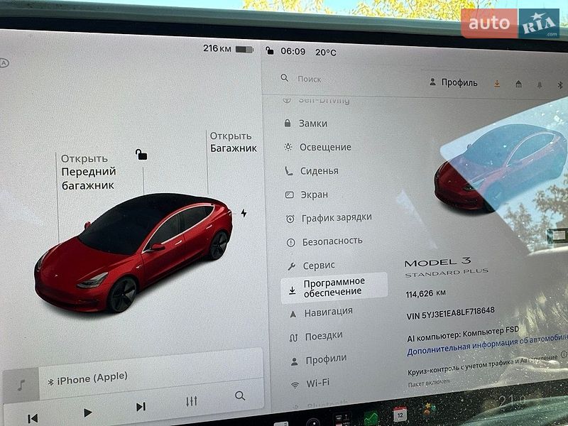Седан Tesla Model 3 2020 в Дніпрі