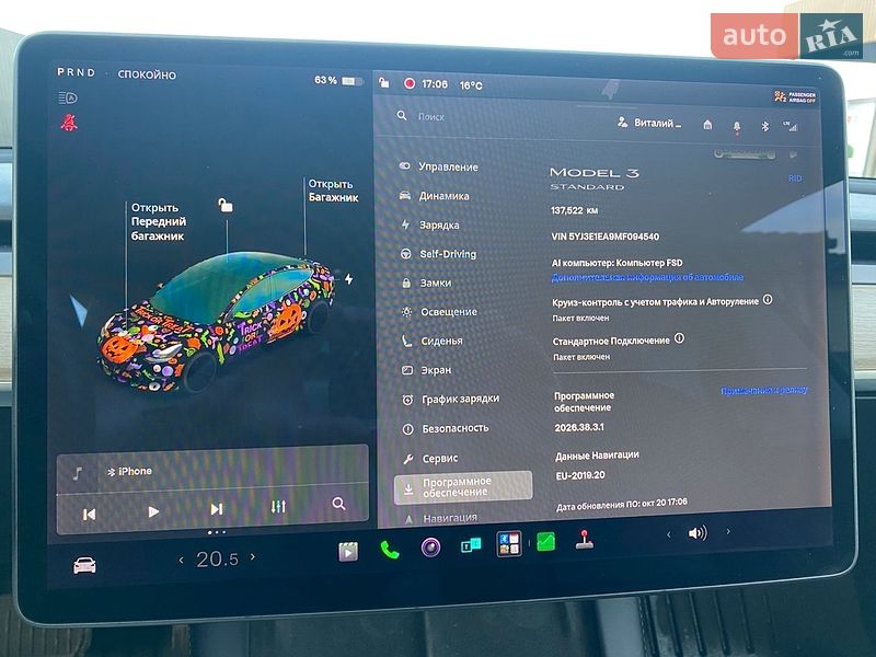 Седан Tesla Model 3 2021 в Черкассах