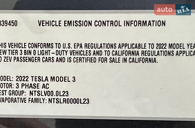 Седан Tesla Model 3 2022 в Ивано-Франковске