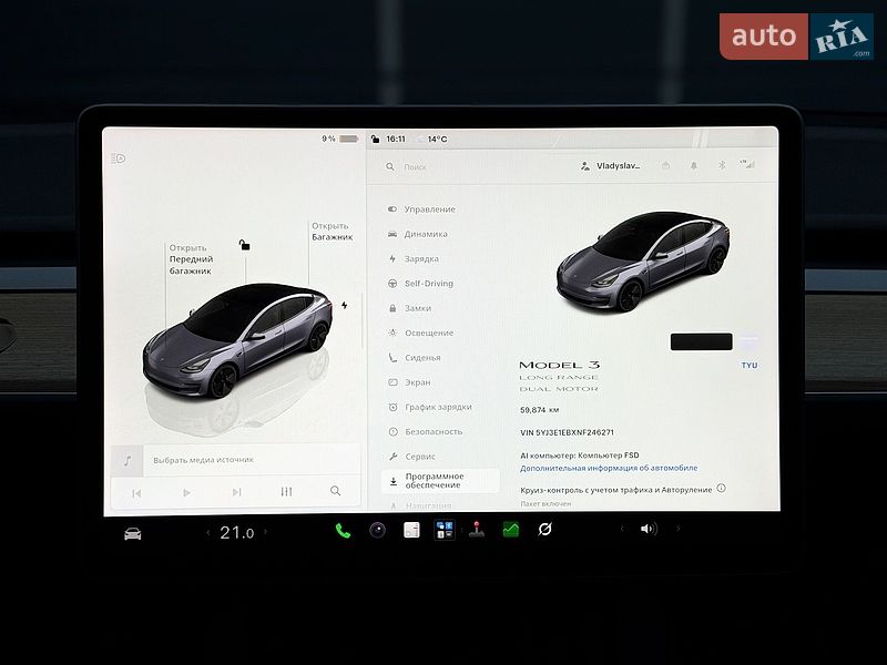Седан Tesla Model 3 2022 в Києві