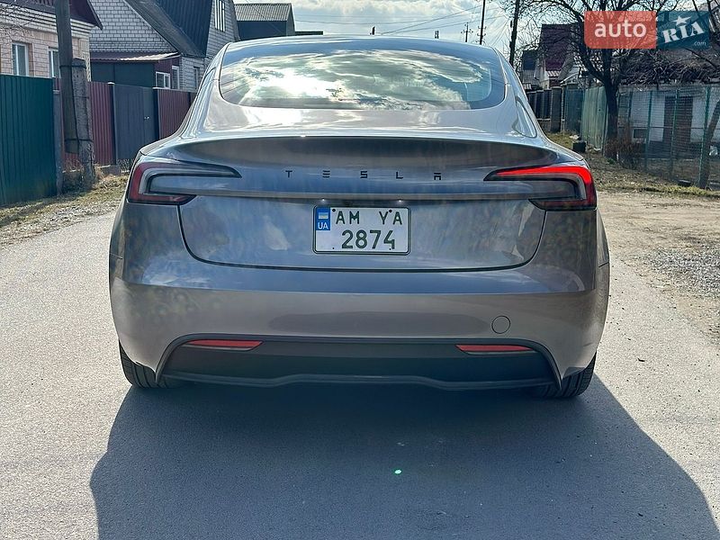 Седан Tesla Model 3 2024 в Звягелі фото 31 Седан Tesla Model 3 2024 в Звягелі