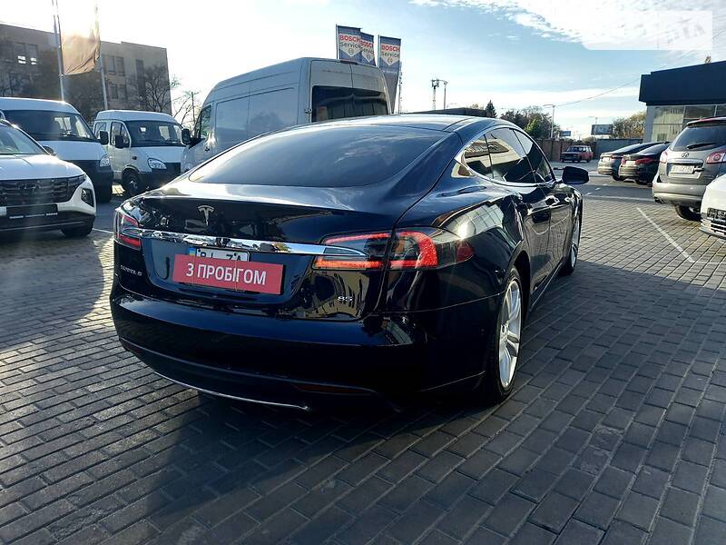 Tesla Model S  S 85 Dark Blue 2015
