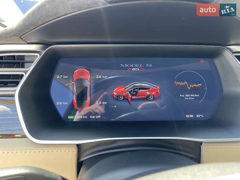 Лифтбек Tesla Model S 2014 в Черновцах