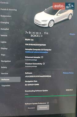 Лифтбек Tesla Model S 2017 в 