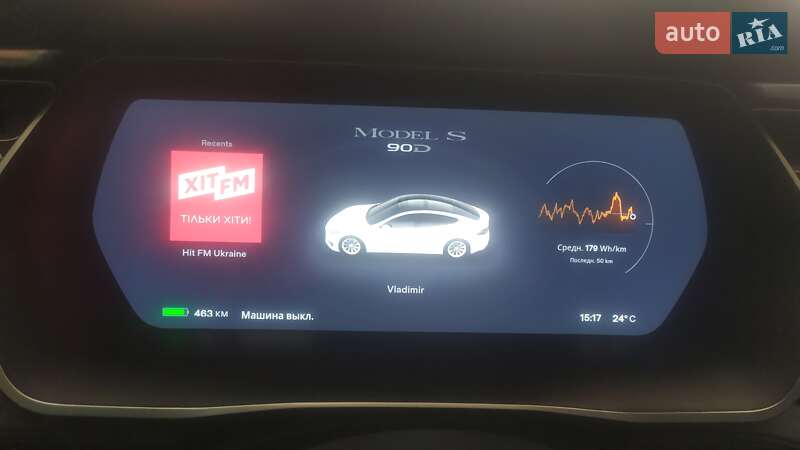 Ліфтбек Tesla Model S 2016 в Вінниці