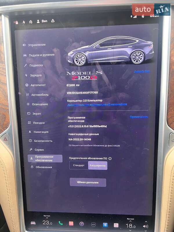 Лифтбек Tesla Model S 2016 в Николаеве