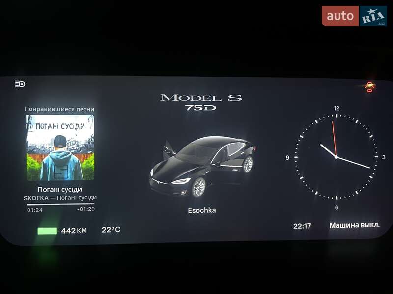 Лифтбек Tesla Model S 2018 в Львове