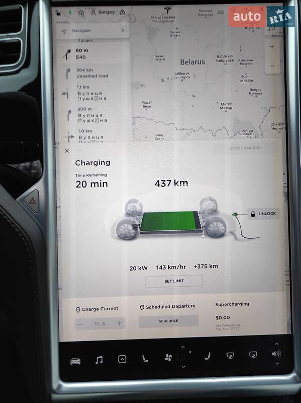 Ліфтбек Tesla Model S 2018 в Києві