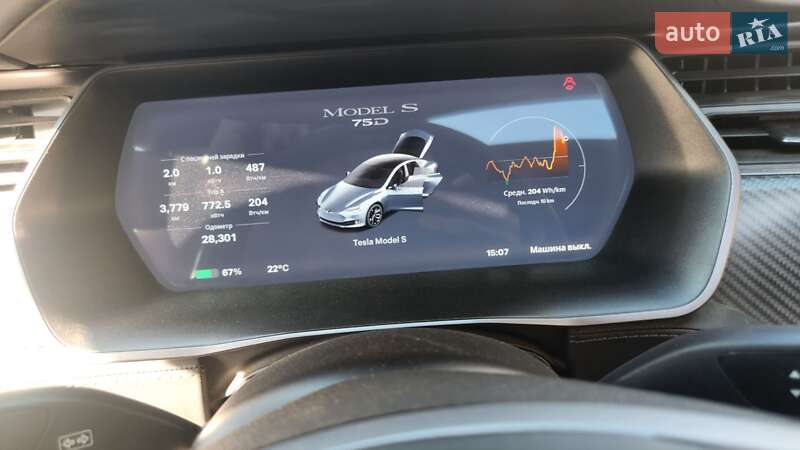 Ліфтбек Tesla Model S 2018 в Дніпрі