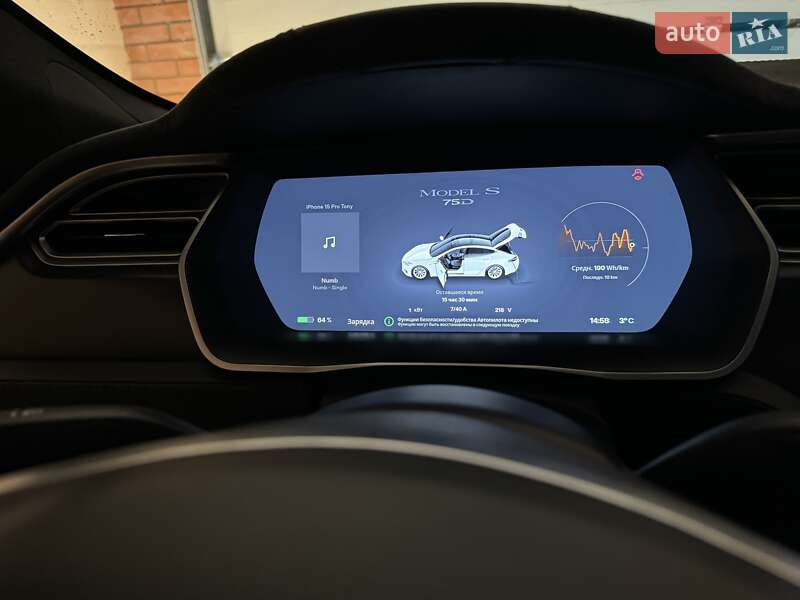 Ліфтбек Tesla Model S 2016 в Білій Церкві