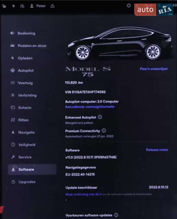 Лифтбек Tesla Model S 2017 в Бродах