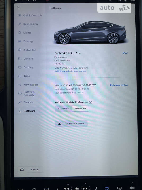 Ліфтбек Tesla Model S 2020 в Броварах