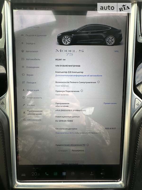 Лифтбек Tesla Model S 2017 в Киеве
