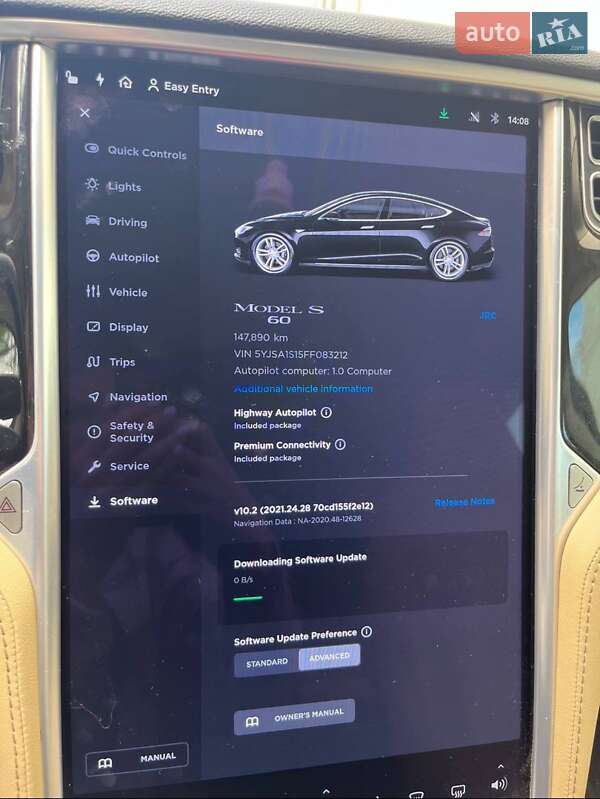 Лифтбек Tesla Model S 2015 в Киеве