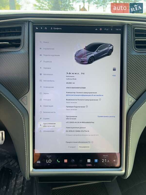 Лифтбек Tesla Model S 2019 в Ивано-Франковске