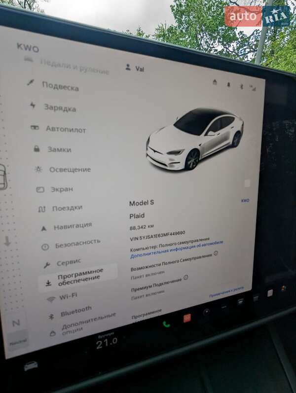 Ліфтбек Tesla Model S 2021 в Києві