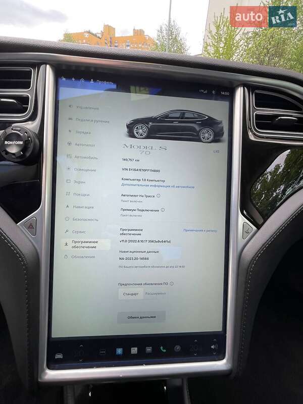 Ліфтбек Tesla Model S 2015 в Києві