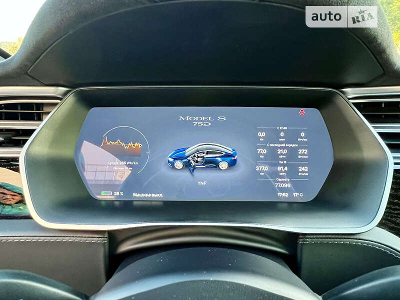 Ліфтбек Tesla Model S 2017 в Одесі
