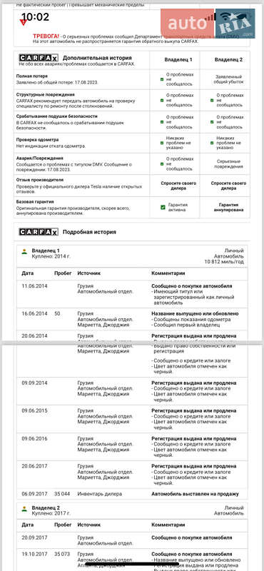 Лифтбек Tesla Model S 2014 в Харькове