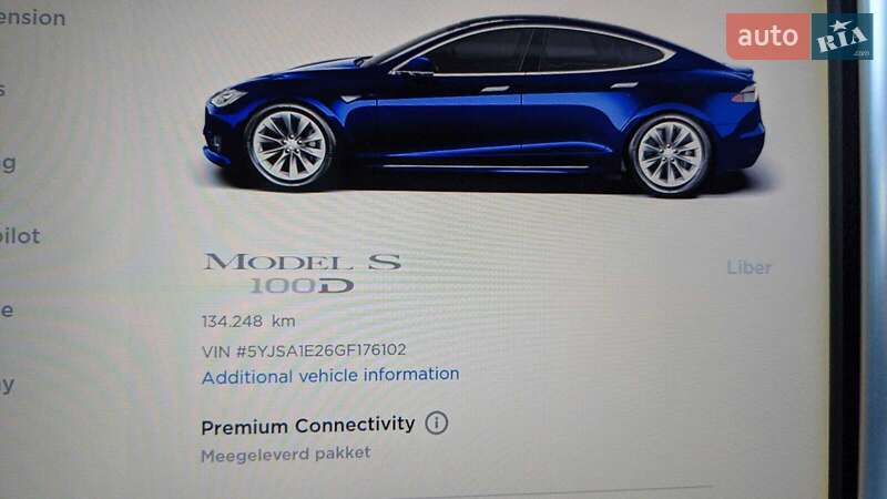Лифтбек Tesla Model S 2016 в Белой Церкви