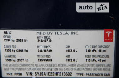 Лифтбек Tesla Model S 2017 в 