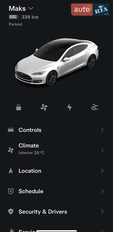 Лифтбек Tesla Model S 2012 в Кропивницком