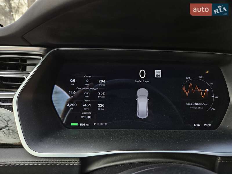 Ліфтбек Tesla Model S 2017 в Кривому Розі
