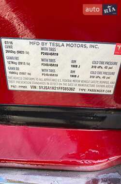 Лифтбек Tesla Model S 2015 в 