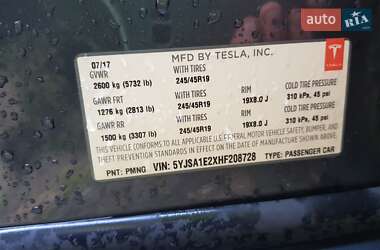 Лифтбек Tesla Model S 2017 в 