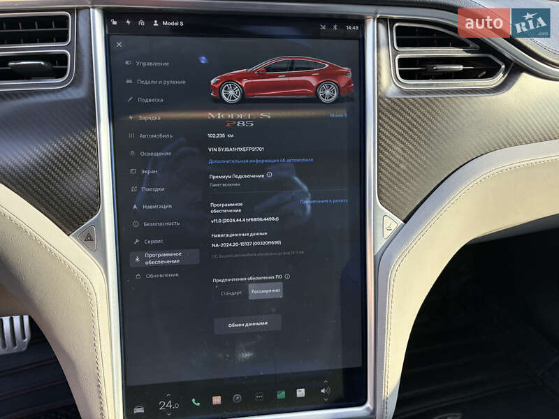 Лифтбек Tesla Model S 2014 в Одессе