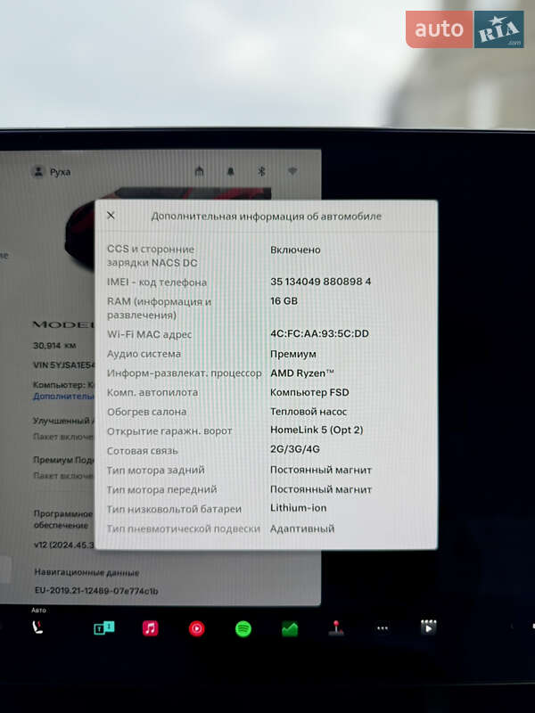 Лифтбек Tesla Model S 2023 в Киеве