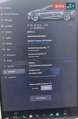 Лифтбек Tesla Model S 2016 в 
