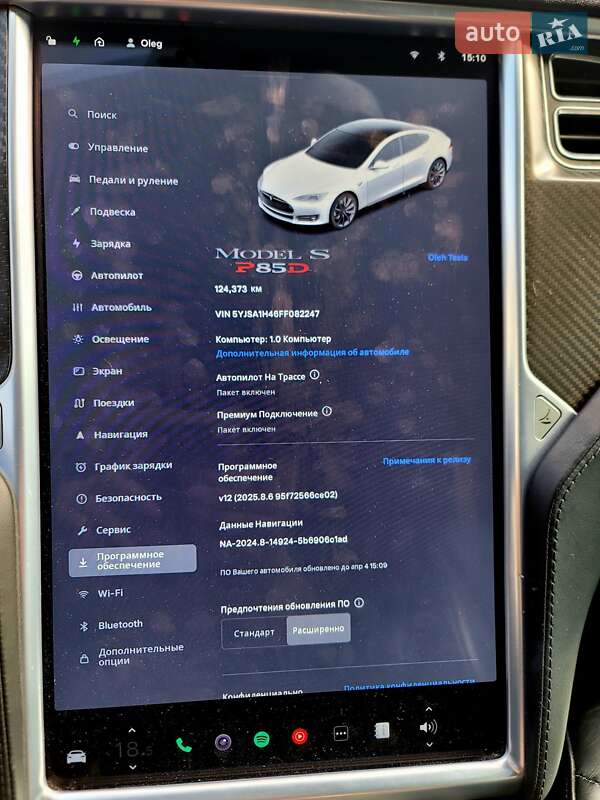 Лифтбек Tesla Model S 2015 в Бучаче фото 16 Лифтбек Tesla Model S 2015 в Бучаче