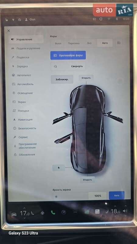 Лифтбек Tesla Model S 2017 в Львове