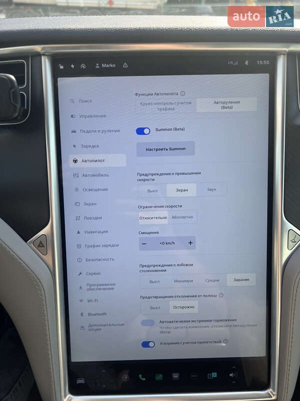 Лифтбек Tesla Model S 2015 в Львове