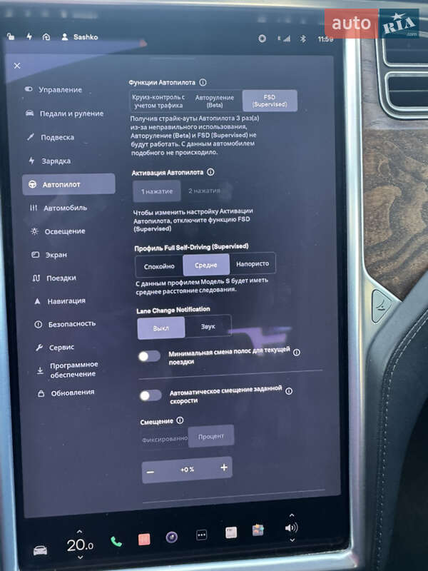Лифтбек Tesla Model S 2016 в Киеве