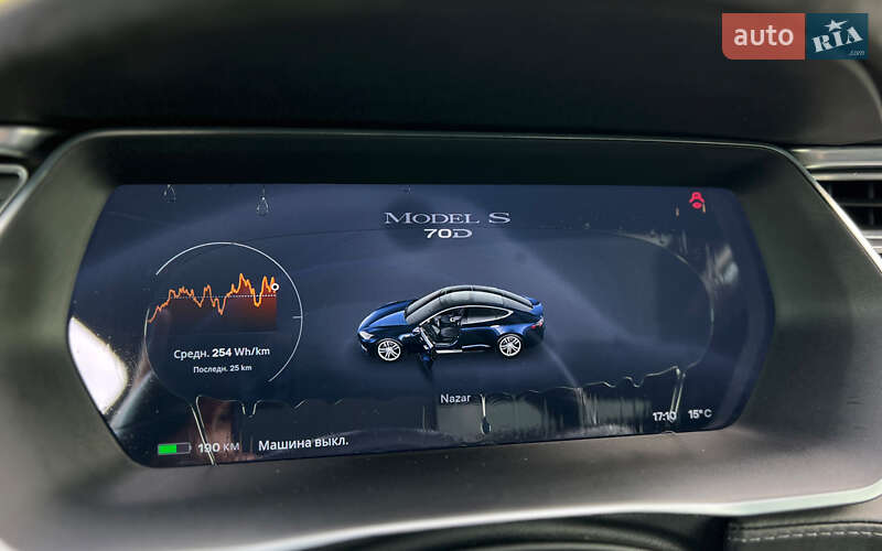 Лифтбек Tesla Model S 2015 в Львове