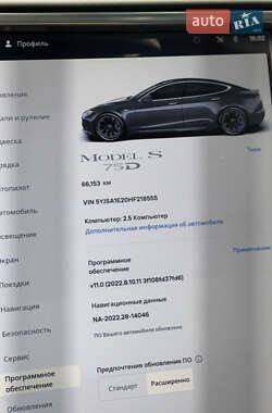 Лифтбек Tesla Model S 2017 в 