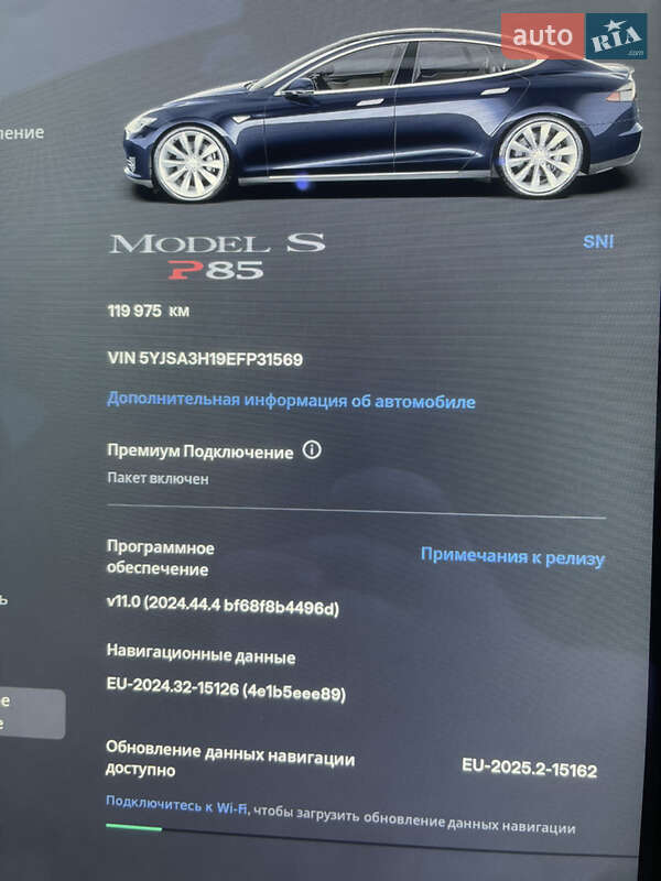 Лифтбек Tesla Model S 2014 в Виннице