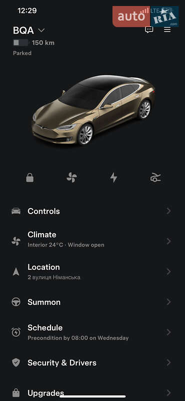 Лифтбек Tesla Model S 2016 в Киеве