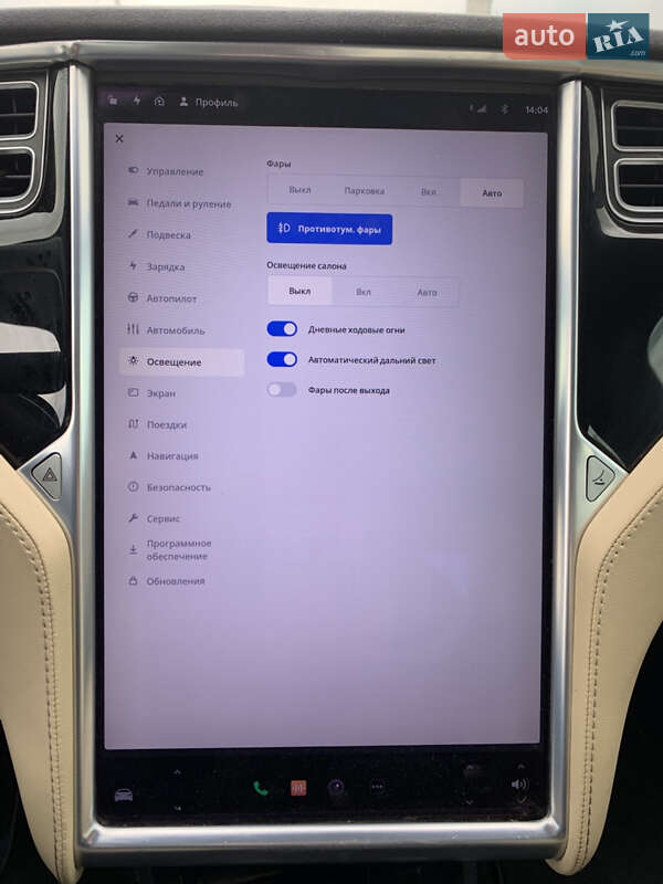 Лифтбек Tesla Model S 2015 в Львове