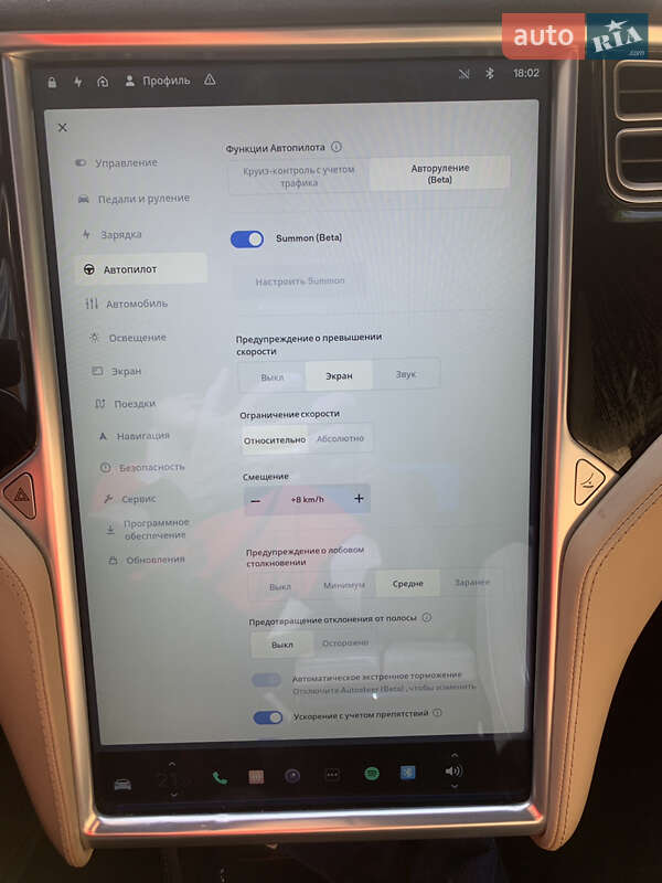 Лифтбек Tesla Model S 2015 в Львове