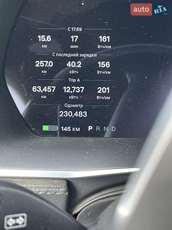 Лифтбек Tesla Model S 2015 в Глобине