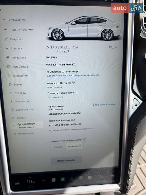 Лифтбек Tesla Model S 2015 в Владимире