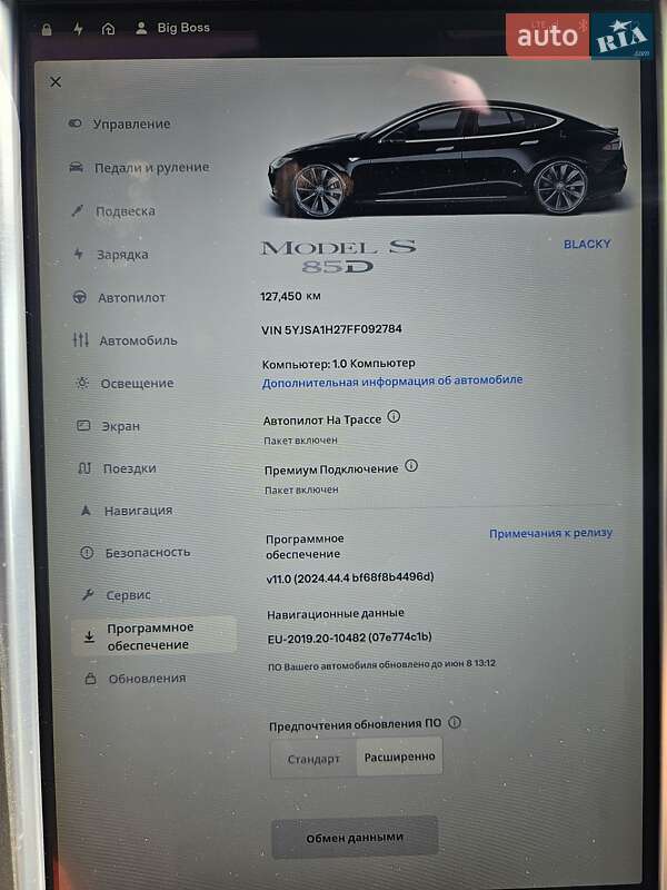 Лифтбек Tesla Model S 2015 в Харькове