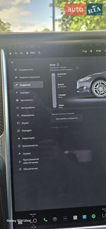 Ліфтбек Tesla Model S 2017 в Івано-Франківську